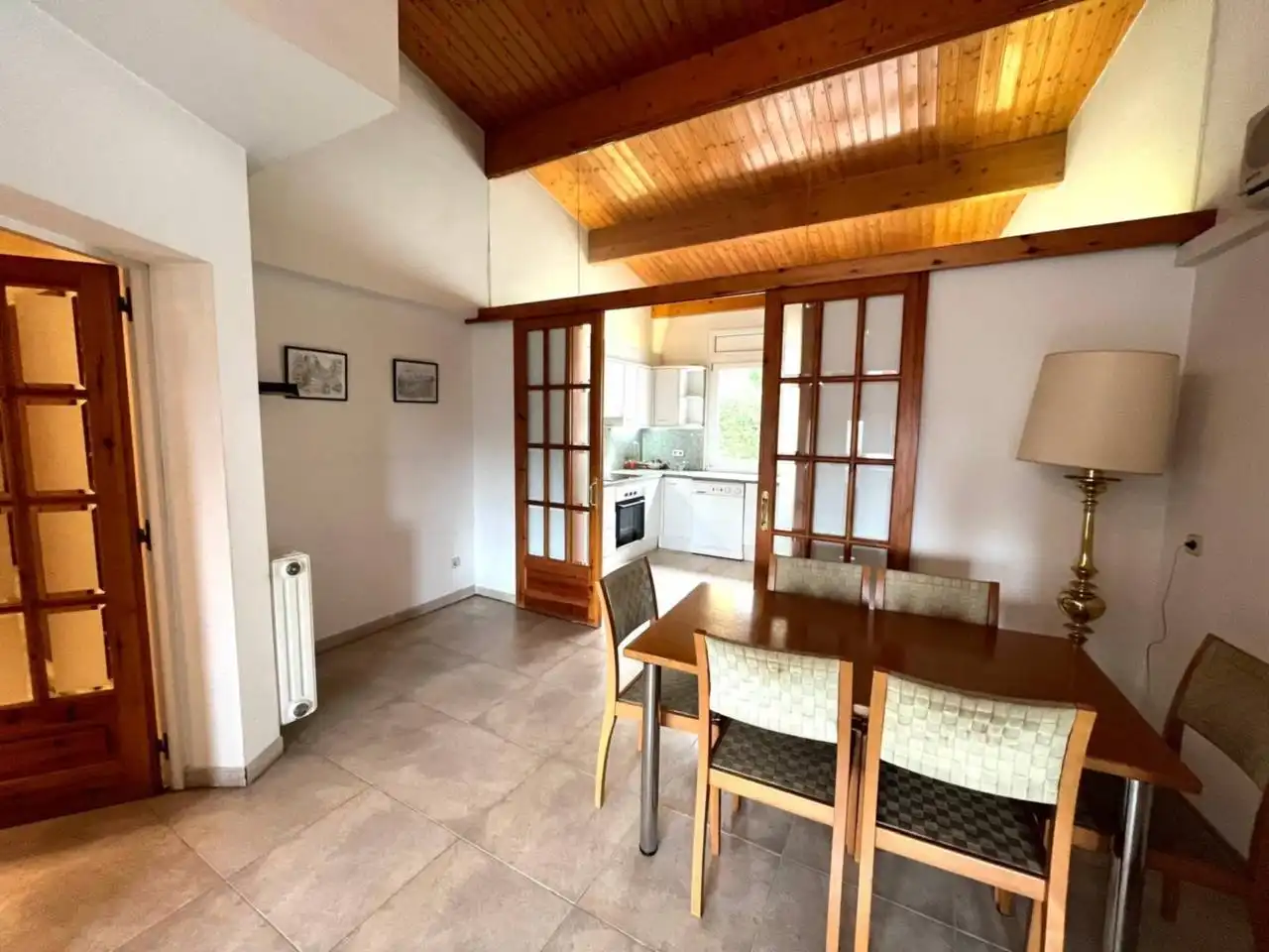Cocina de Casa o chalet en venta en Girona con Aire acondicionado, Calefacción y Jardín privado