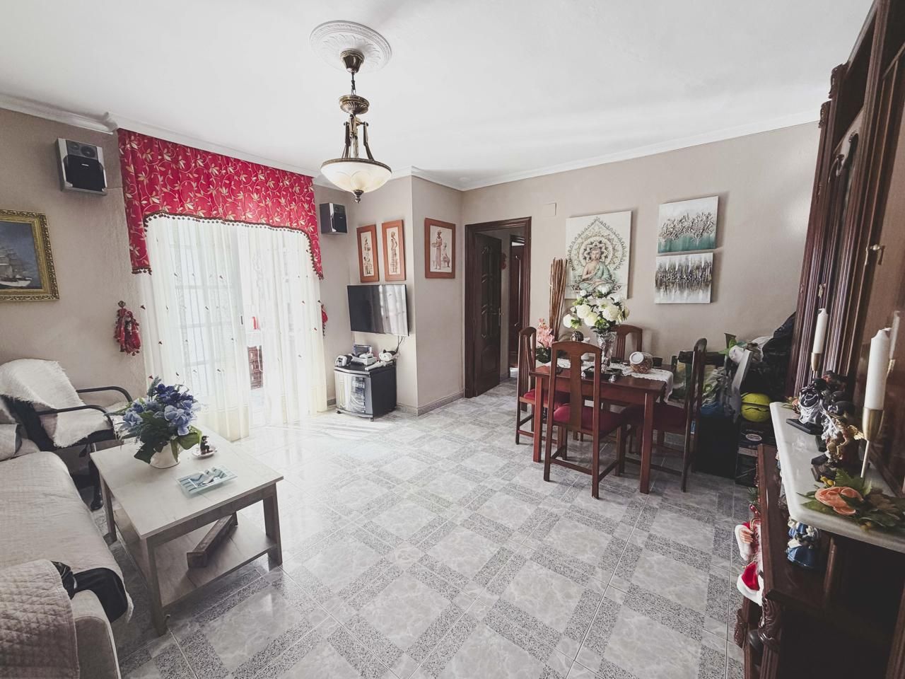 Sala de estar de Piso en venta en  Cádiz Capital con Terraza