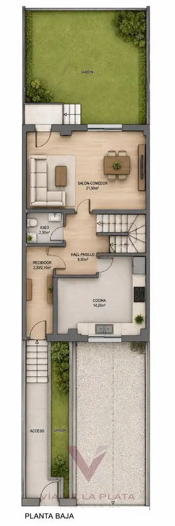 Casa adosada en venta en Monterrubio de Armuña con Calefacción, Jardín privado y Parquet