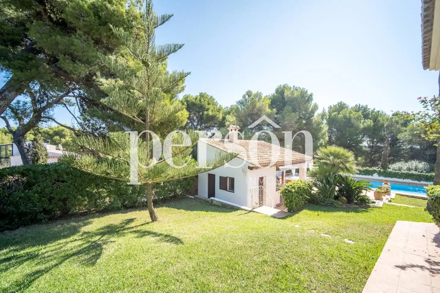 Garden of Houses for sale in Jávea / Xàbia  with Air Conditioner, Heating and Private garden