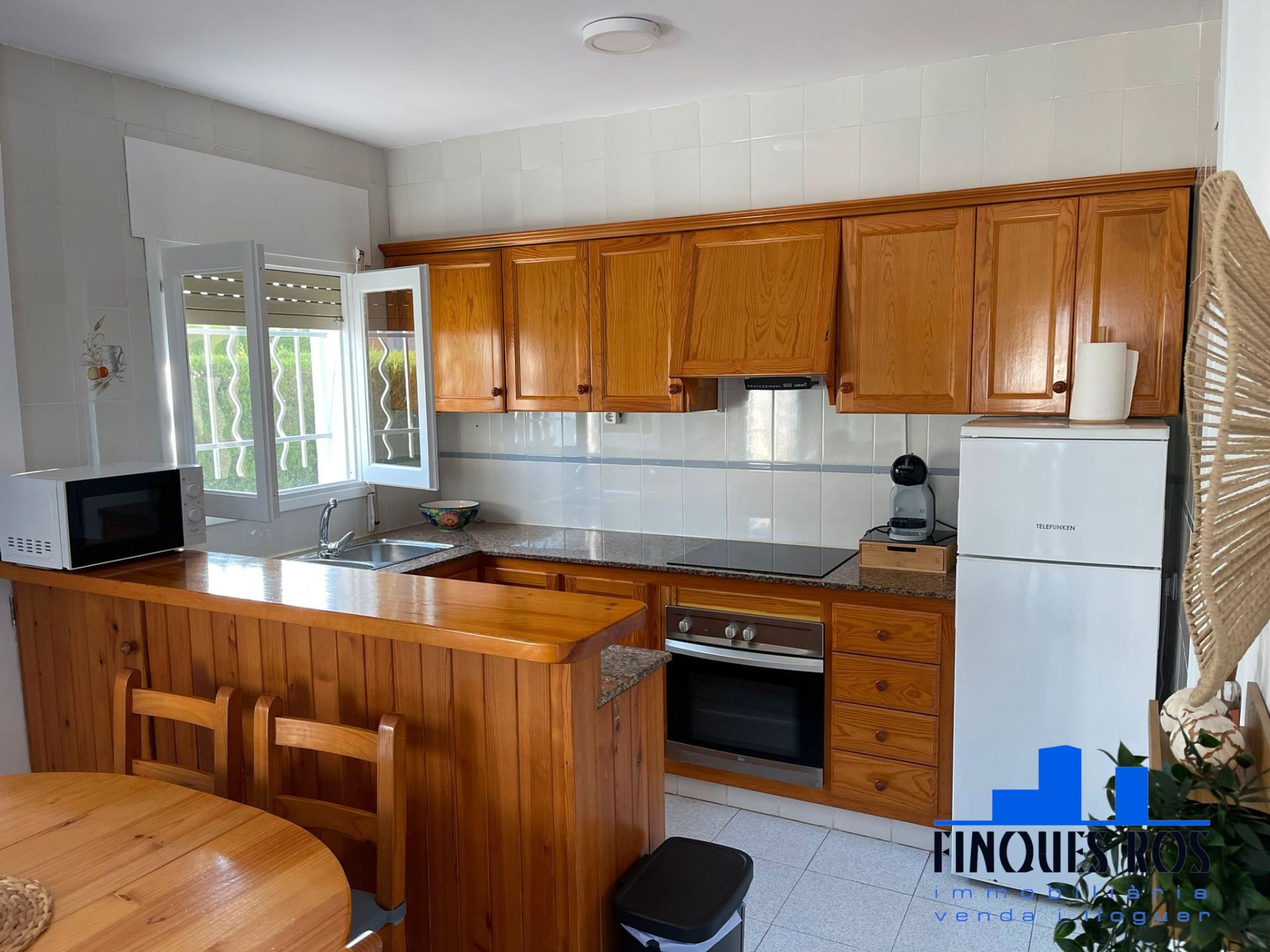 Kitchen of Flat for sale in Vinaròs  with Air Conditioner, Terrace and Furnished