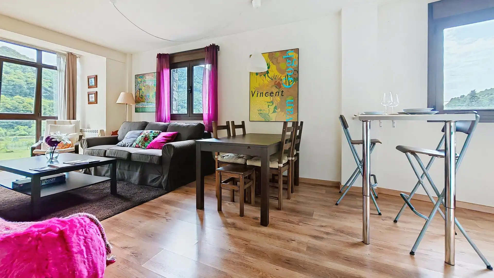 Sala d'estar de Apartament en venda en Aller