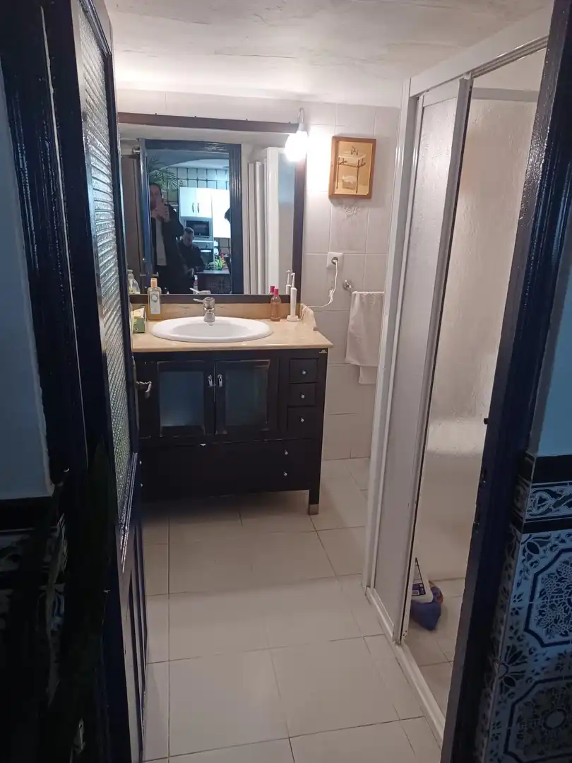 Bany de Casa adosada en venda en San Martín del Tesorillo amb Aire condicionat, Jardí privat i Terrassa