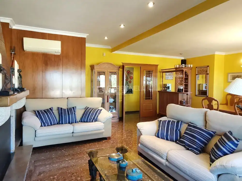 Living room of Houses for sale in Alcoy / Alcoi  with Air Conditioner, Heating and Terrace