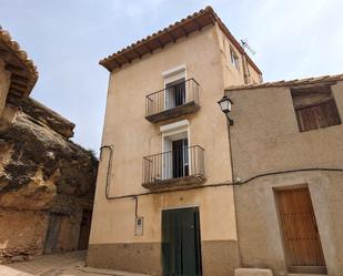 Vista exterior de Casa o xalet en venda en Fórnoles amb Moblat i Balcó