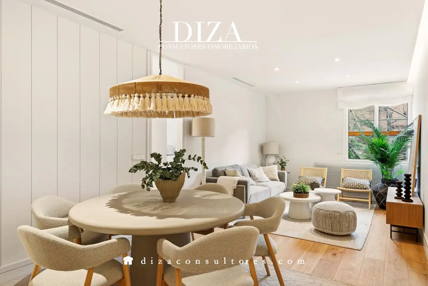 Dining room of Flat for sale in Madrid  with Air Conditioner, Heating and Parquet flooring
