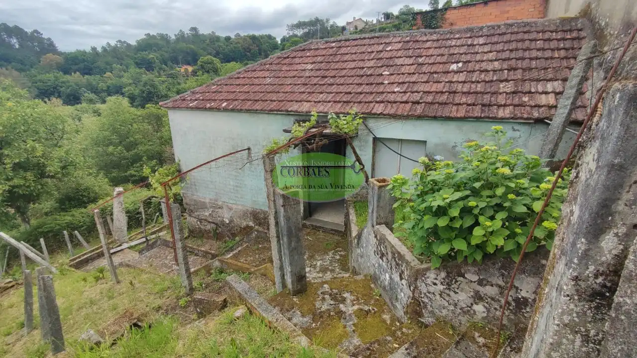 Vista exterior de Casa o xalet en venda en Cortegada amb Jardí privat