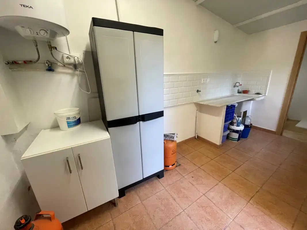 Cocina de Casa adosada en venta en Barx con Jardín privado y Amueblado