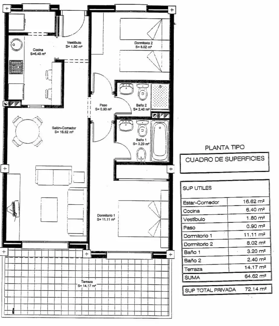 Piso en venta en Elche / Elx con Aire acondicionado, Calefacción y Terraza