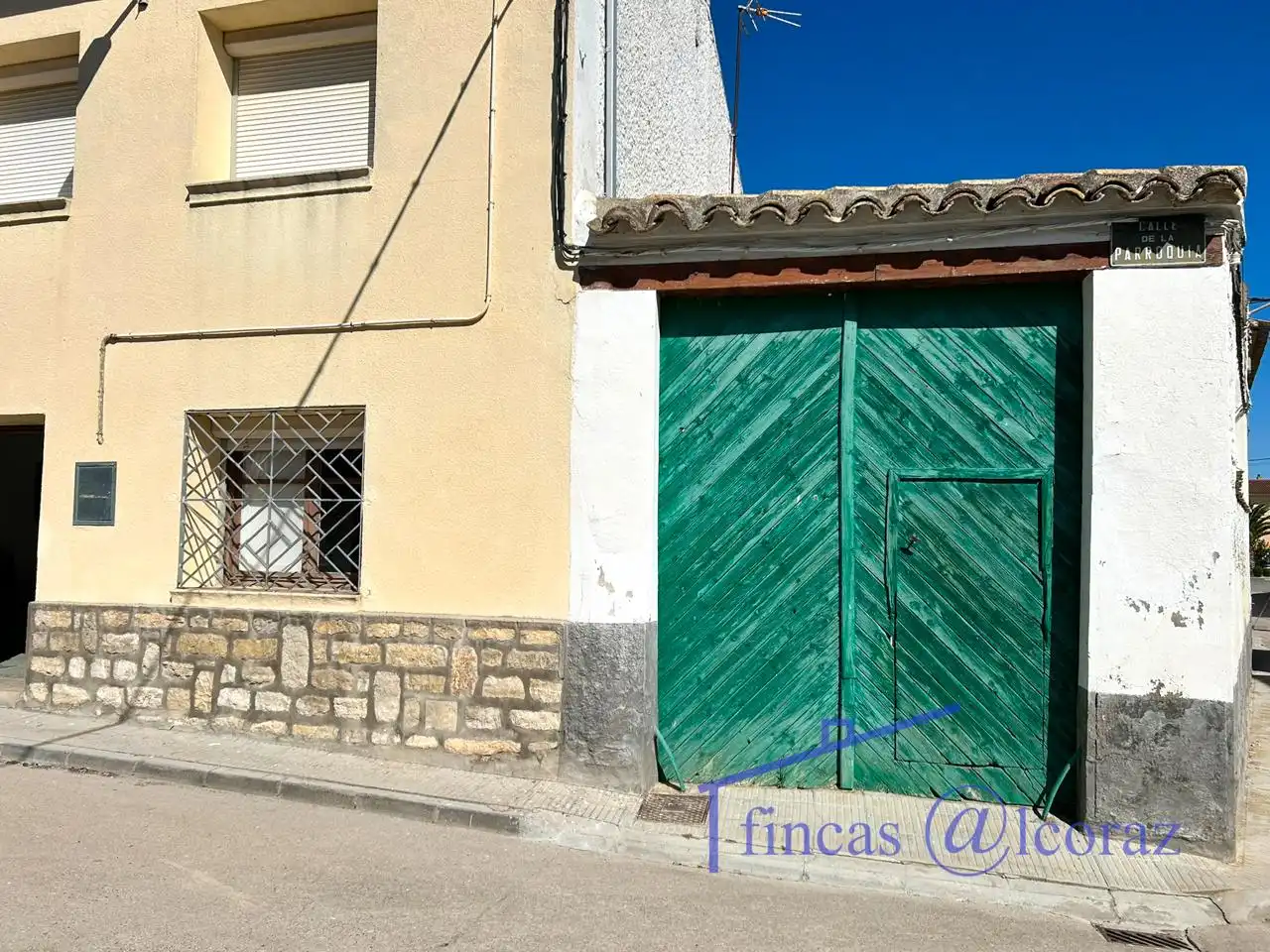 Vista exterior de Casa o xalet en venda en Alcubierre amb Calefacció i Terrassa