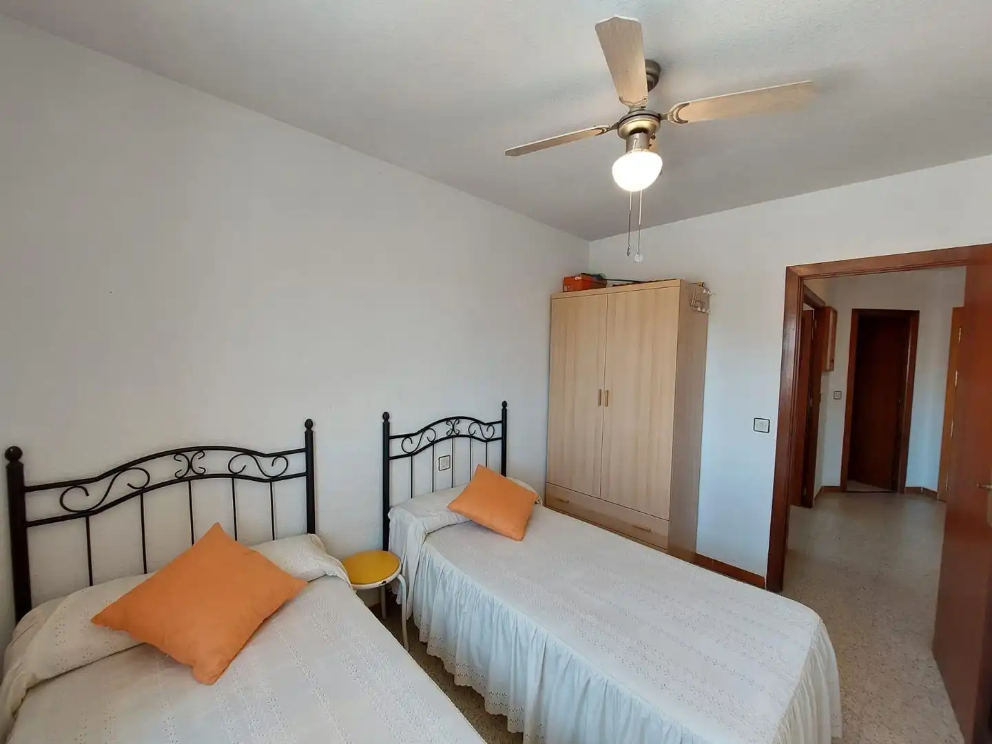 Bedroom of Flat for sale in Pulpí  with Terrace, Furnished and Balcony