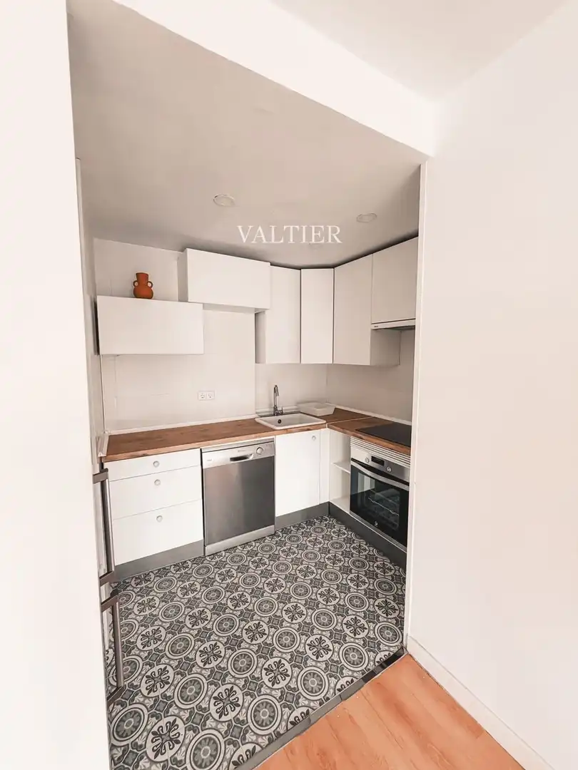 Cocina de Piso de alquiler en Madrid con Aire acondicionado y Terraza