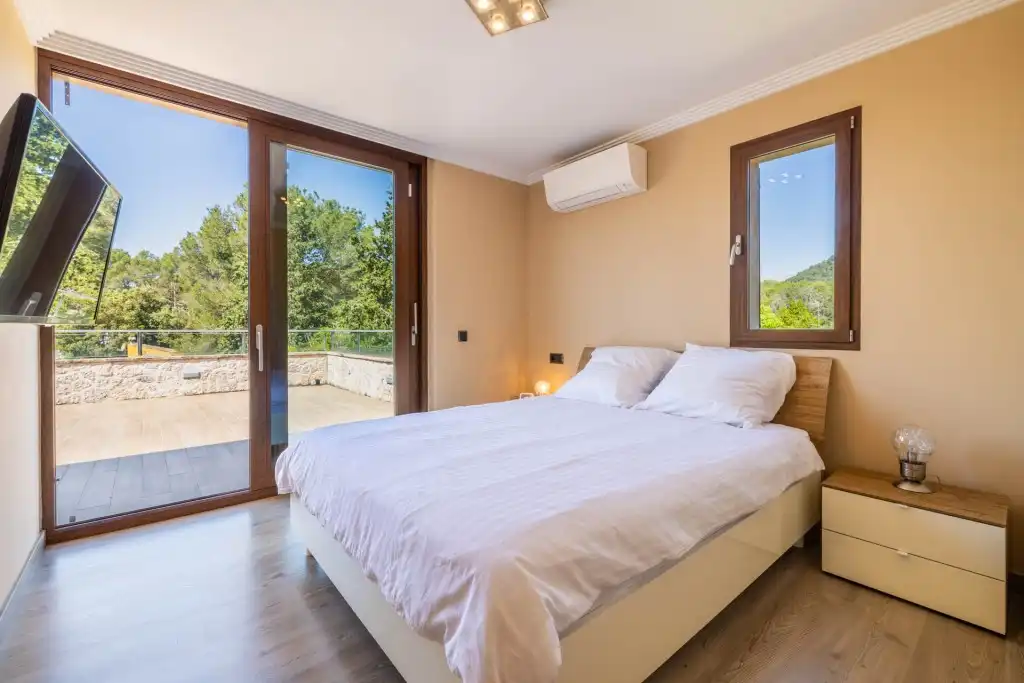Habitación de Casa o chalet en venta en Pollença con Aire acondicionado, Jardín privado y Terraza