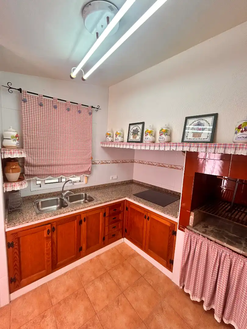 Cocina de Casa o chalet en venta en Elche / Elx con Aire acondicionado, Jardín privado y Terraza