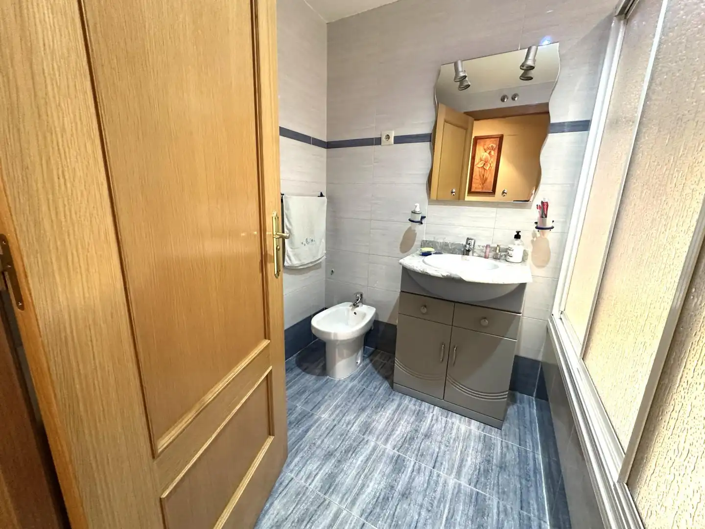 Badezimmer von Wohnung zum Verkauf in Arganda del Rey mit Klimaanlage, Heizung und Terrasse