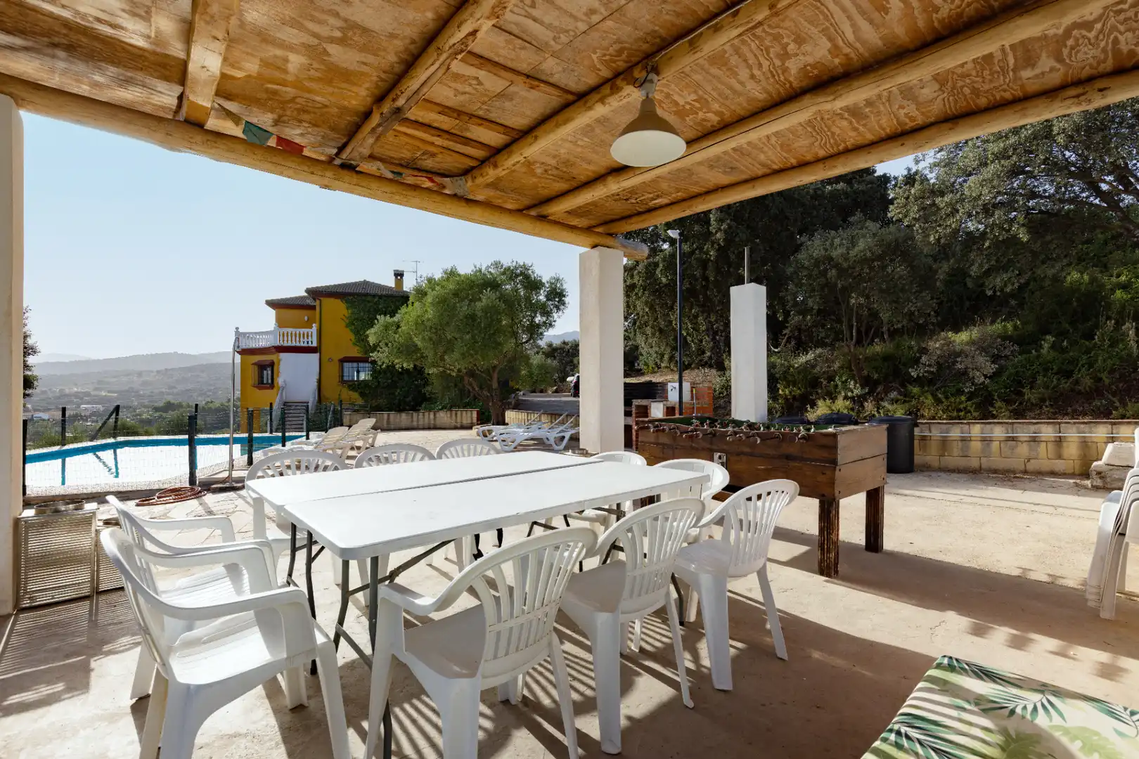 Terrace of Country homes for sale in Ronda  with Private garden, Terrace and Swimming Pool