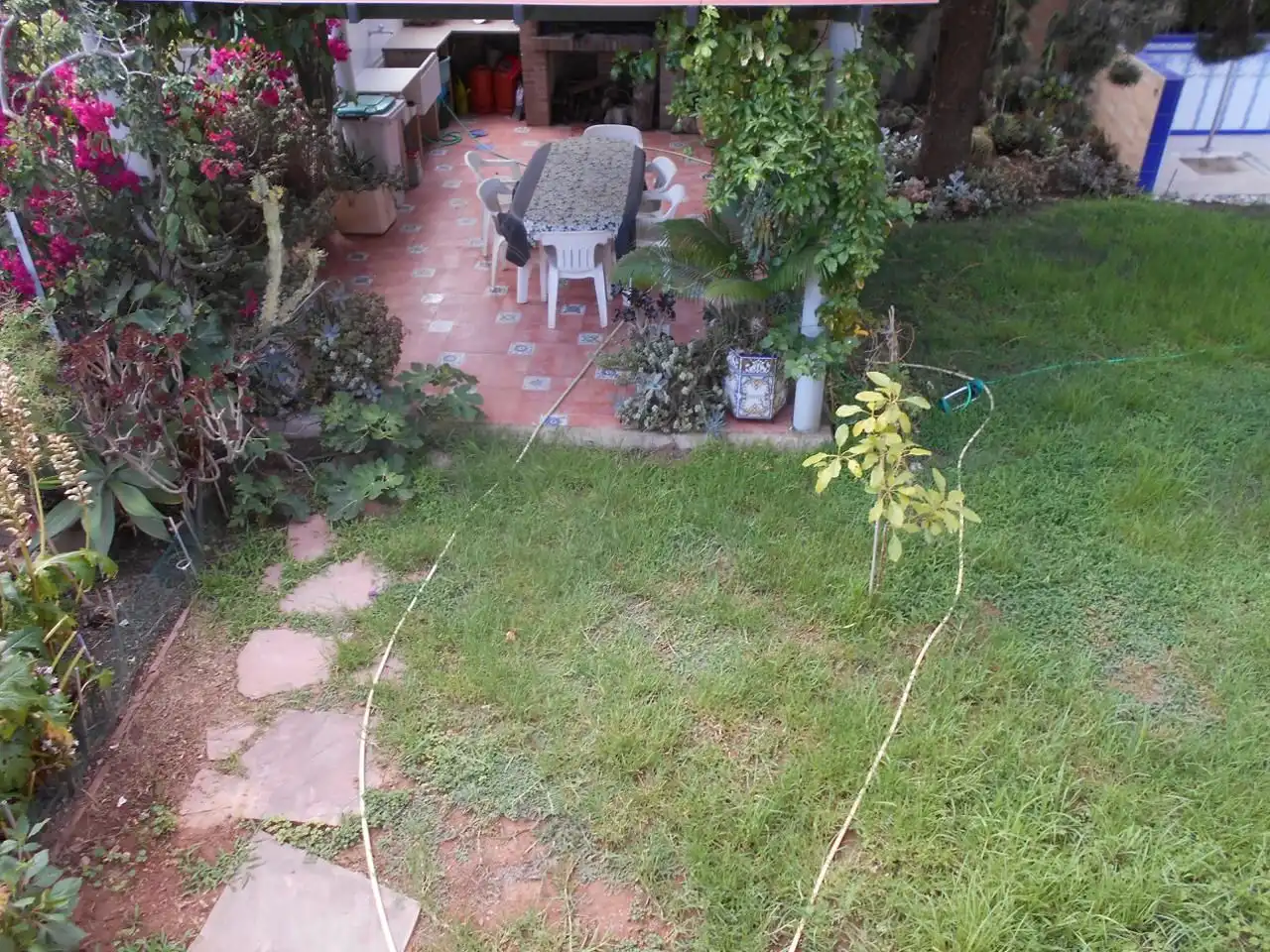 Garden of Houses for sale in Burriana / Borriana  with Air Conditioner, Private garden and Terrace