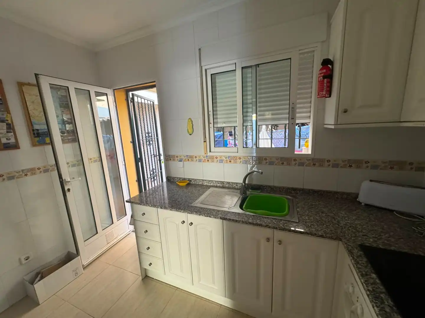 Cuina de Casa adosada en venda en San Javier amb Aire condicionat, Terrassa i Moblat