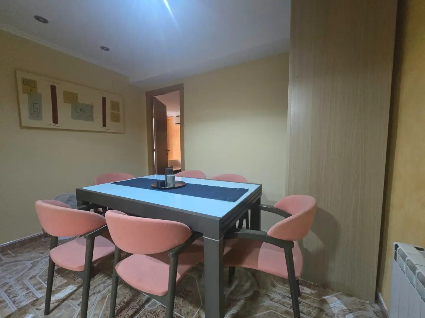 Esszimmer von Wohnung zum Verkauf in Castellón de la Plana / Castelló de la Plana mit Klimaanlage, Möbliert und Balkon