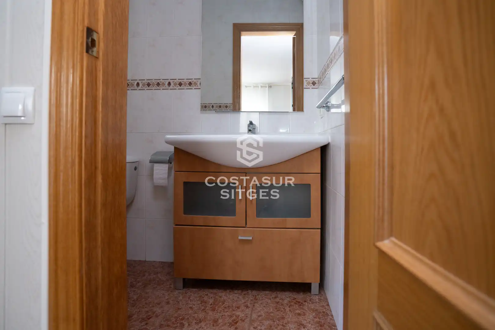 Bany de Casa adosada en venda en Sant Pere de Ribes amb Aire condicionat, Calefacció i Parquet
