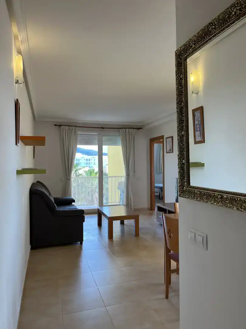 Sala d'estar de Pis en venda en Sant Josep de sa Talaia amb Aire condicionat, Piscina i Balcó