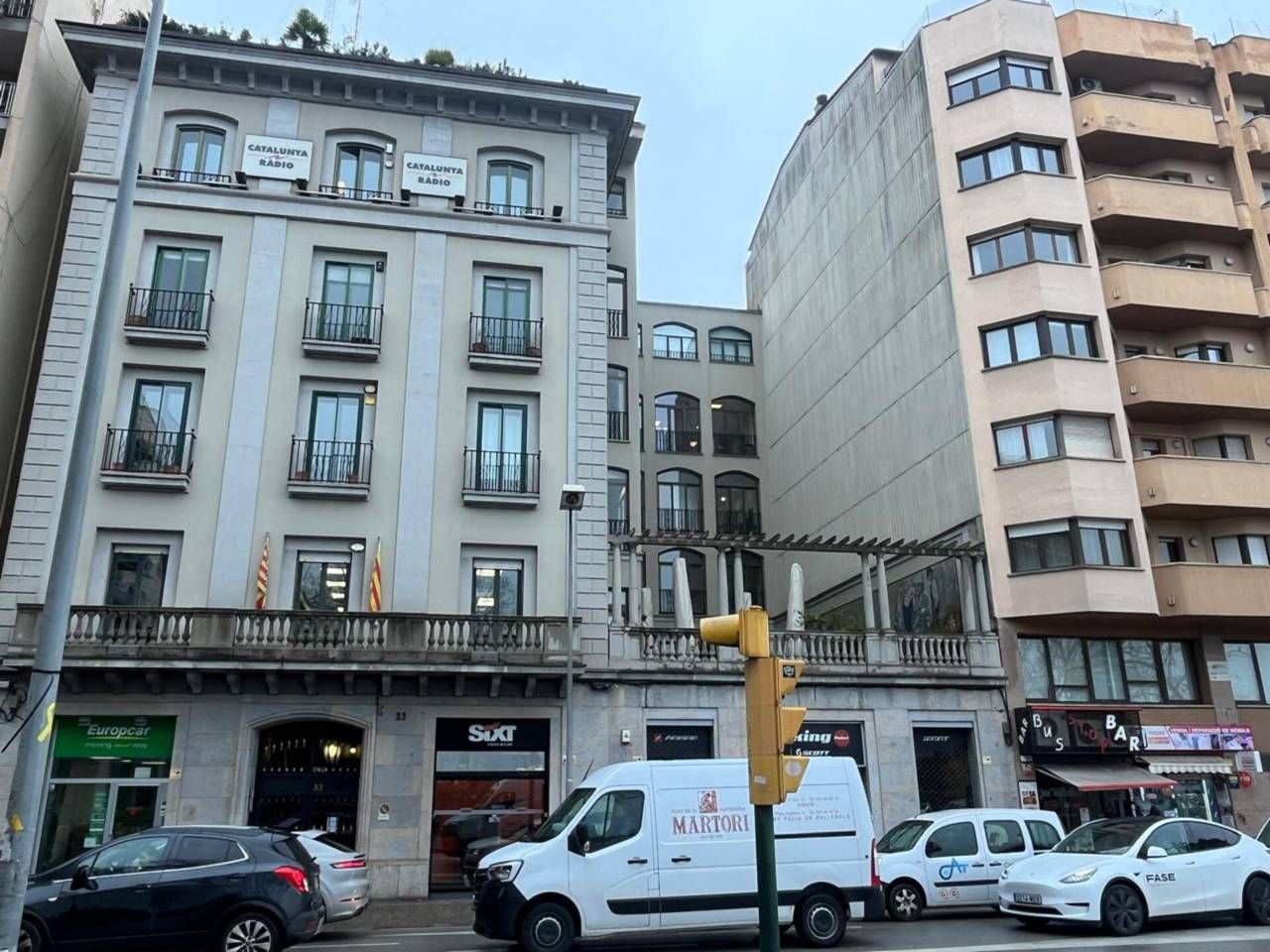 Vista exterior de Oficina de alquiler en Girona Capital con Aire acondicionado y Calefacción