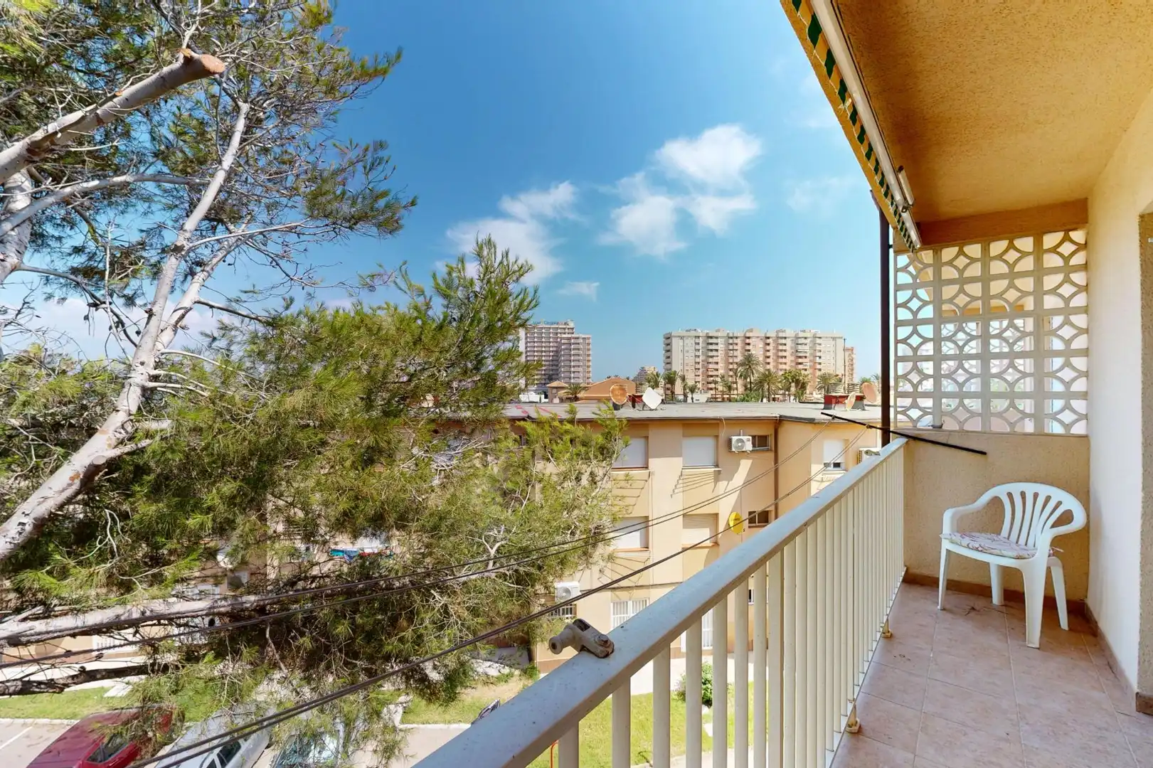 Balcony of Apartments for sale in La Manga del Mar Menor  with Terrace and Community pool
