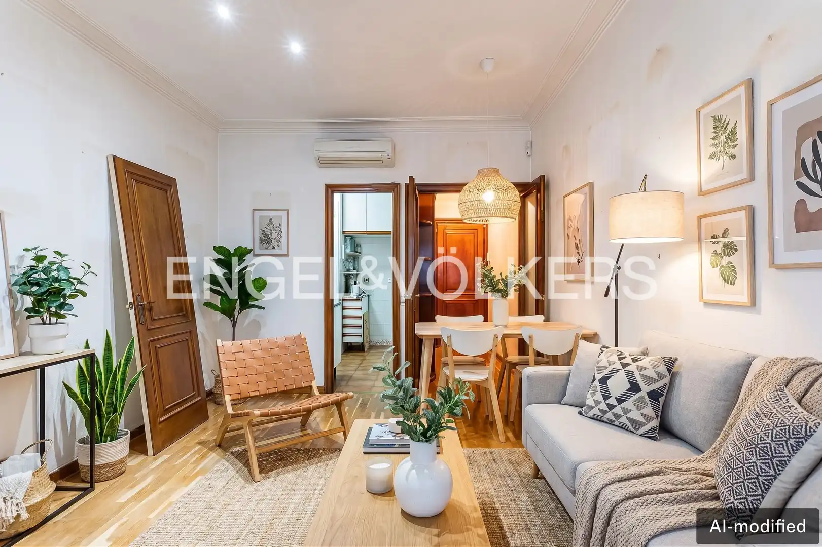 Sala d'estar de Pis en venda en Gràcia