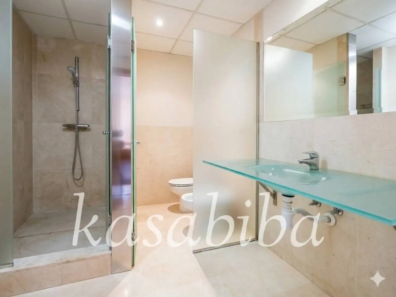 Badezimmer von Wohnung zum Verkauf in Paterna mit Klimaanlage, Heizung und Terrasse