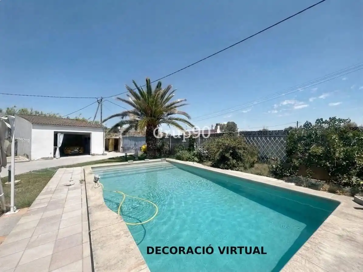 Piscina de Casa o xalet en venda en Alcoletge amb Calefacció, Jardí privat i Traster