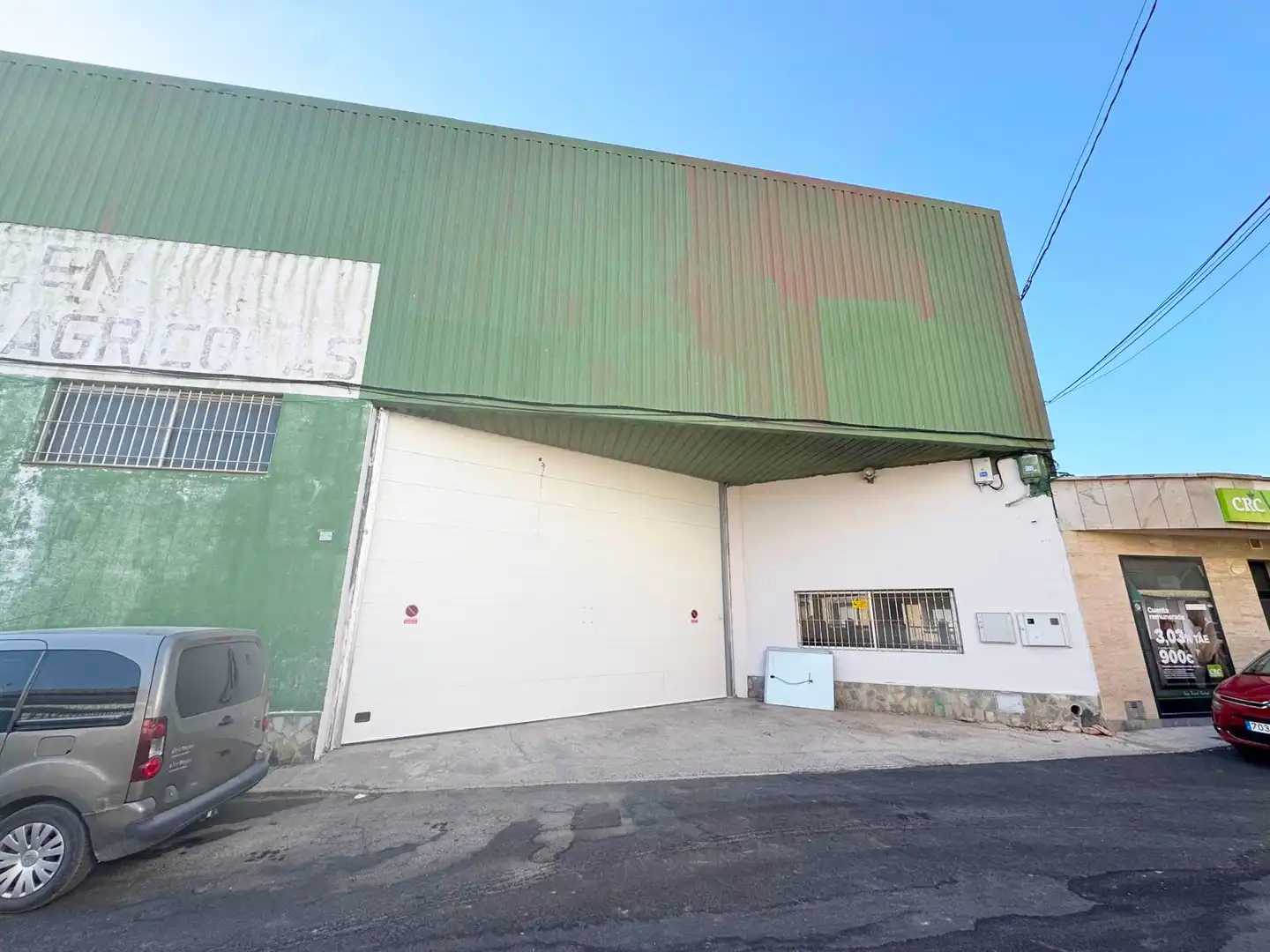 Außenansicht von Fabrikhallen zur Miete in San Javier mit Heizung