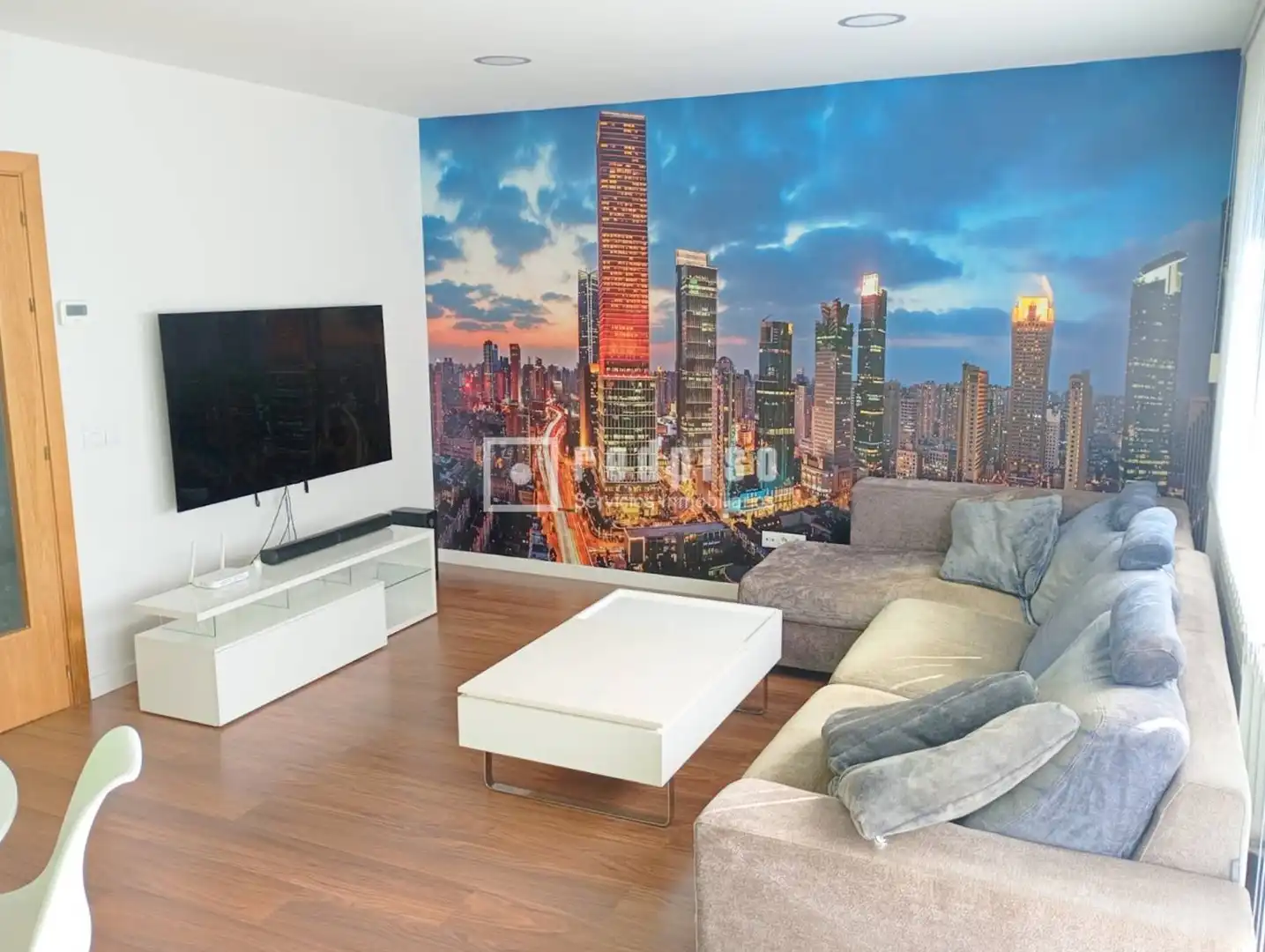 Sala de estar de Casa o chalet en venta en Yunclillos con Calefacción y Terraza