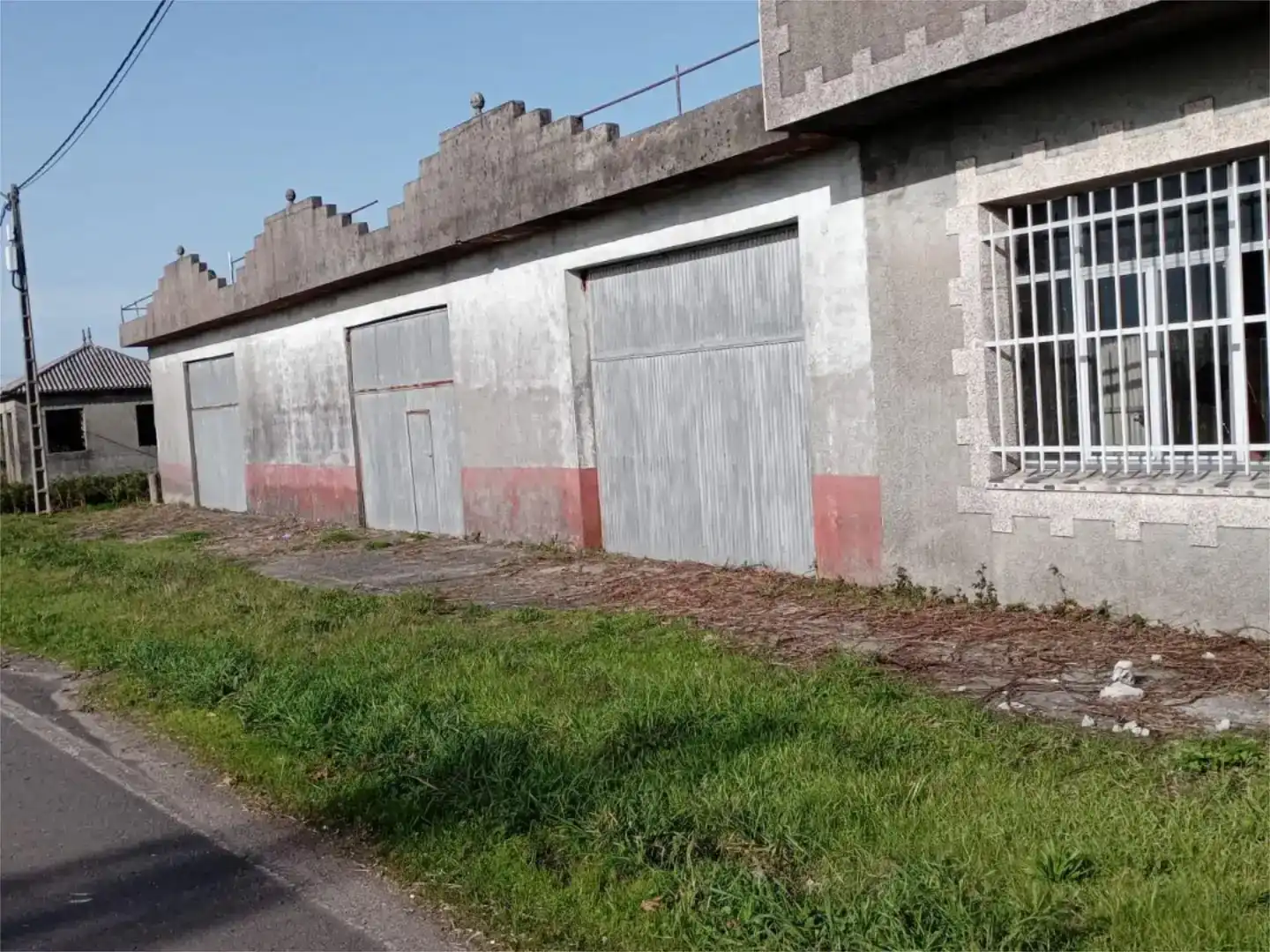Vista exterior de Casa o xalet en venda en Santa Comba