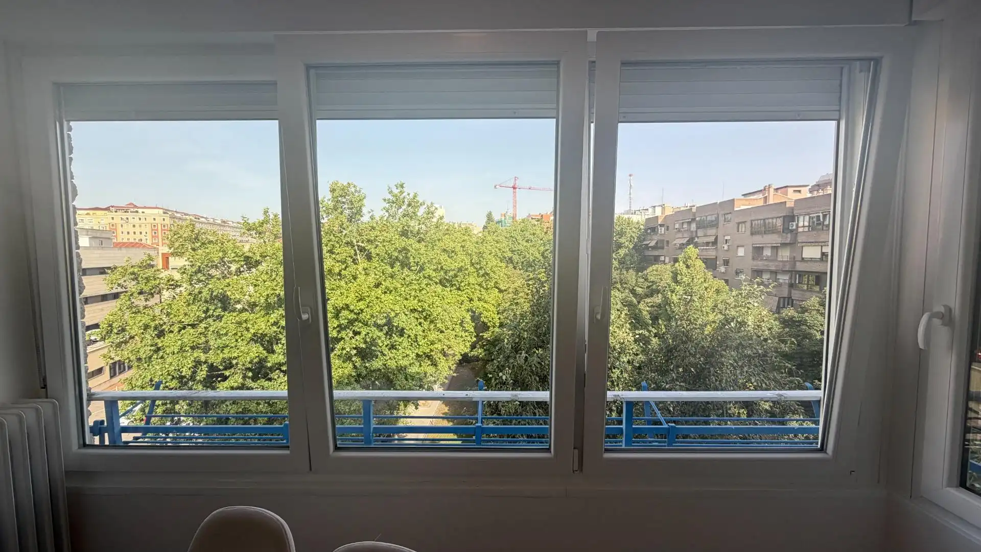 Terrasse von Wohnung zur Miete in Madrid mit Klimaanlage, Heizung und Möbliert