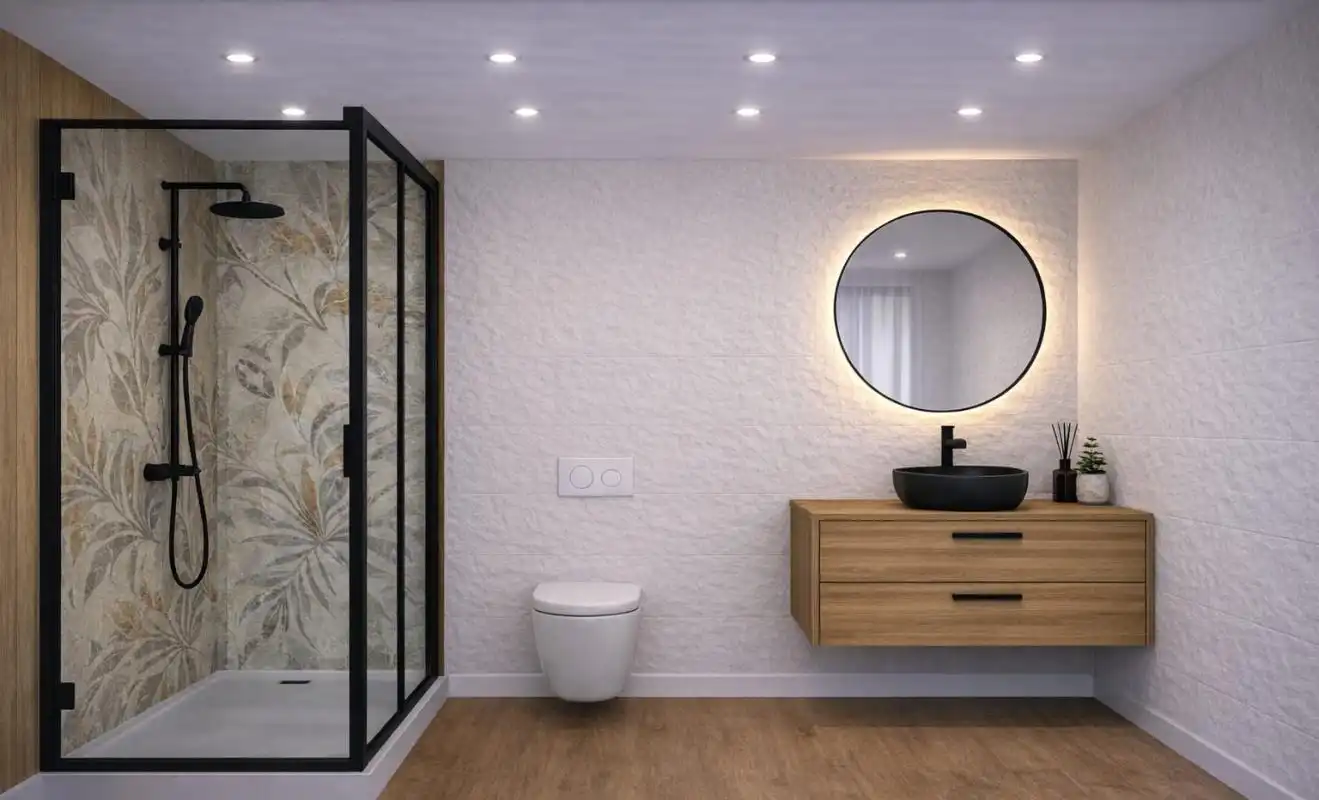 Badezimmer von Erdgeschoss zum Verkauf in Torremolinos mit Heizung
