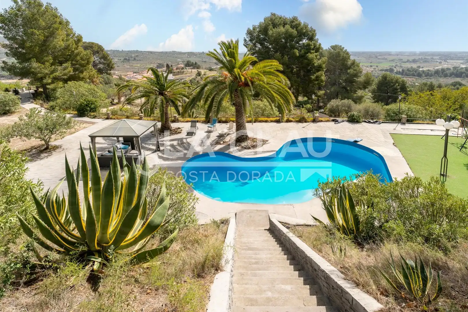 Swimming pool of Houses for sale in Maspujols  with Heating, Private garden and Terrace