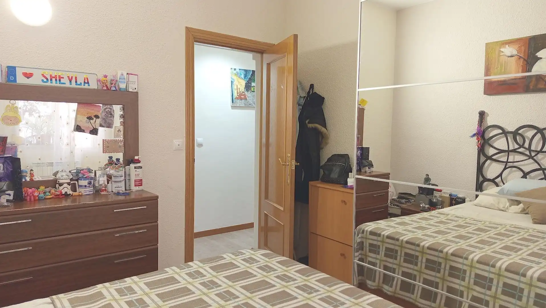 Bedroom of Flat for sale in Zaragoza  with Heating