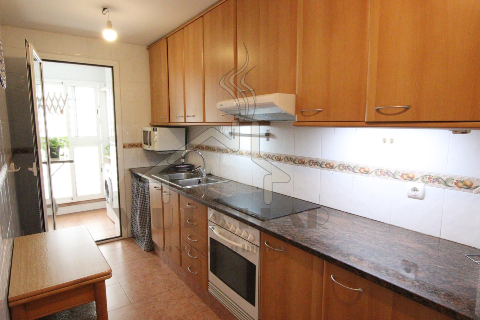 Kitchen of Flat for sale in Mataró  with Air Conditioner, Heating and Balcony