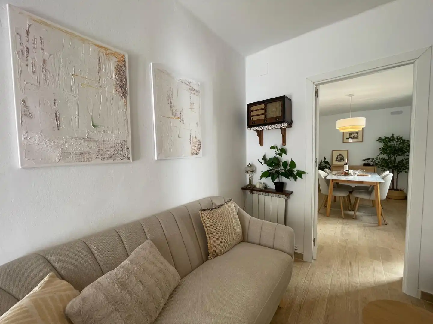 Wohnzimmer von Haus oder Chalet zur Miete in Requena mit Heizung und Terrasse