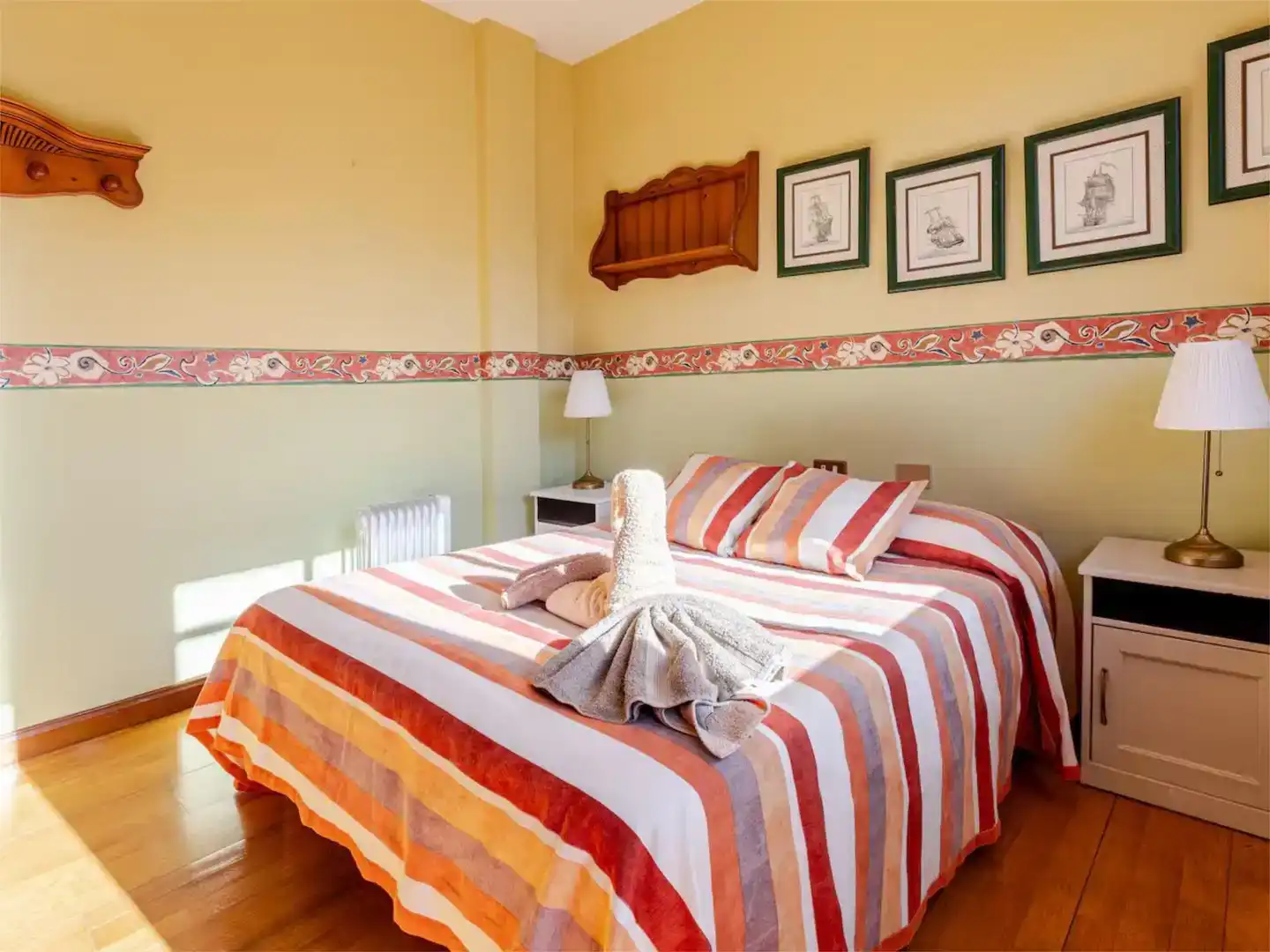 Bedroom of Flat for rent in Güímar  with Private garden, Parquet flooring and Swimming Pool
