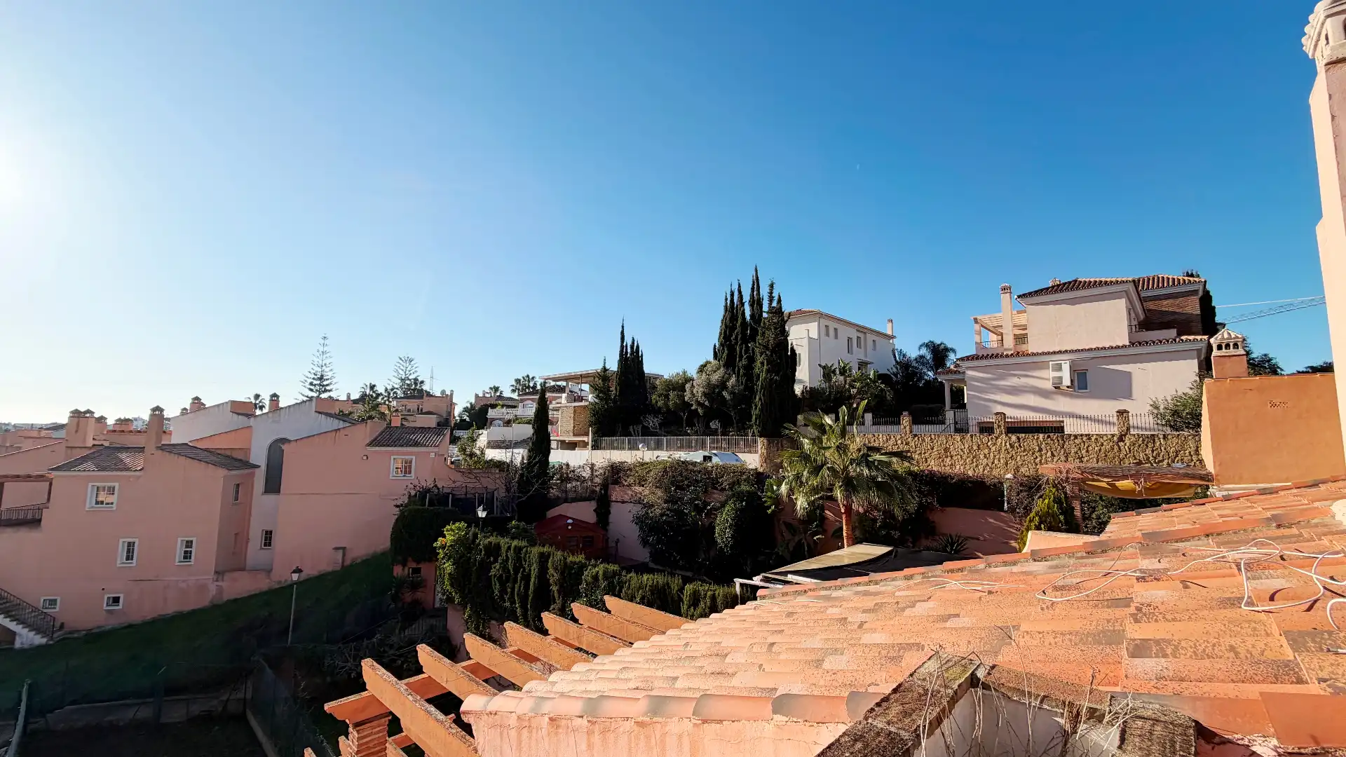 Exterior view of Detached homes for sale in Mijas  with Private garden, Terrace and Balcony
