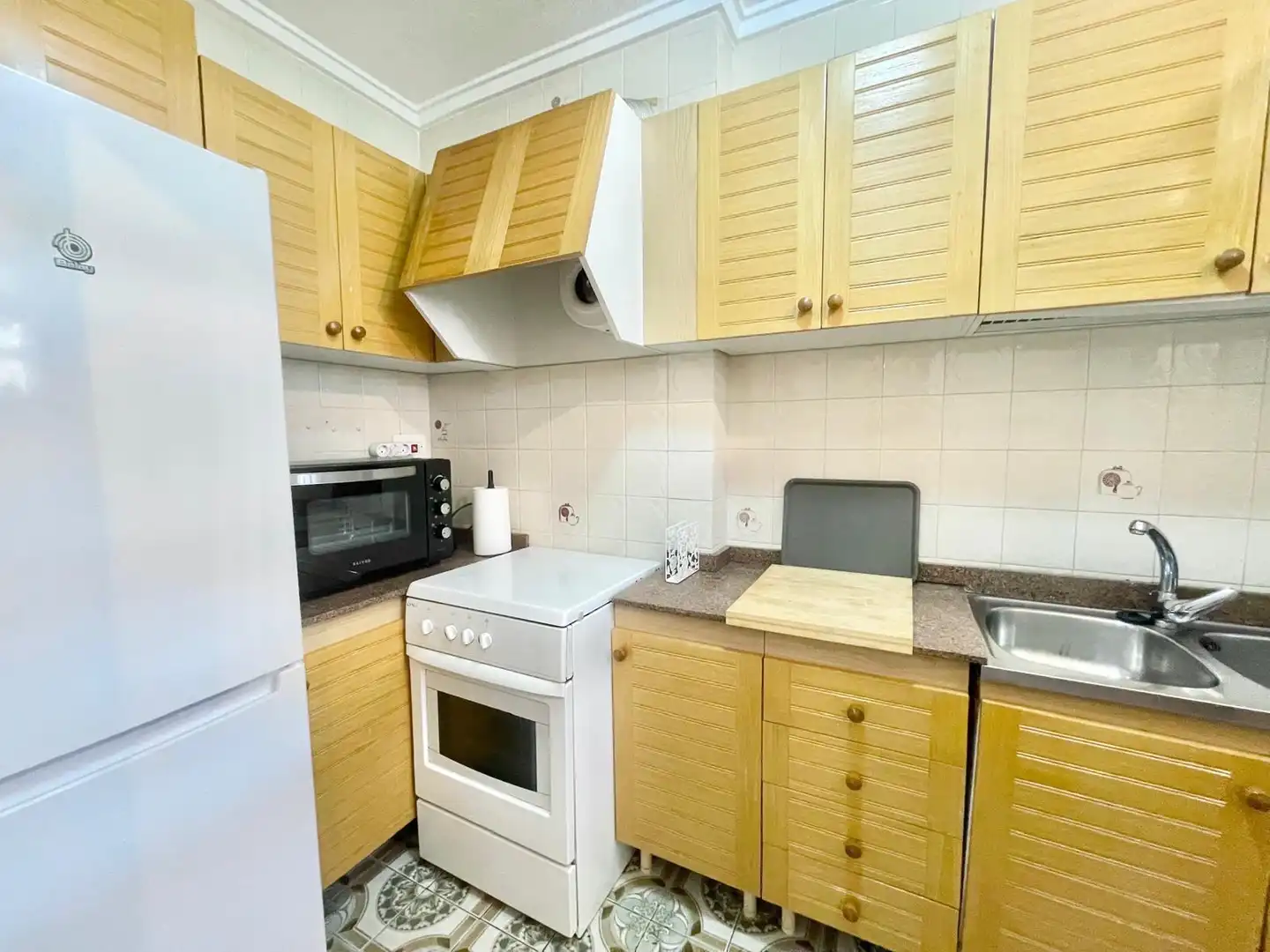 Kitchen of Apartments for rent in Torrevieja  with Air Conditioner, Heating and Terrace