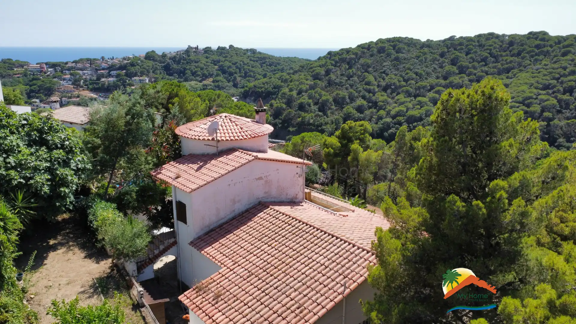 Vista exterior de Casa o chalet en venta en Lloret de Mar con Calefacción, Jardín privado y Parquet