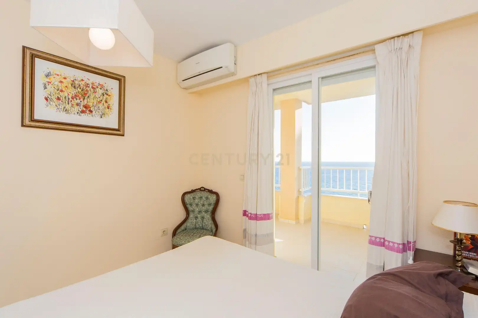 Dormitori de Apartament en venda en Calpe / Calp amb Aire condicionat i Piscina comunitària