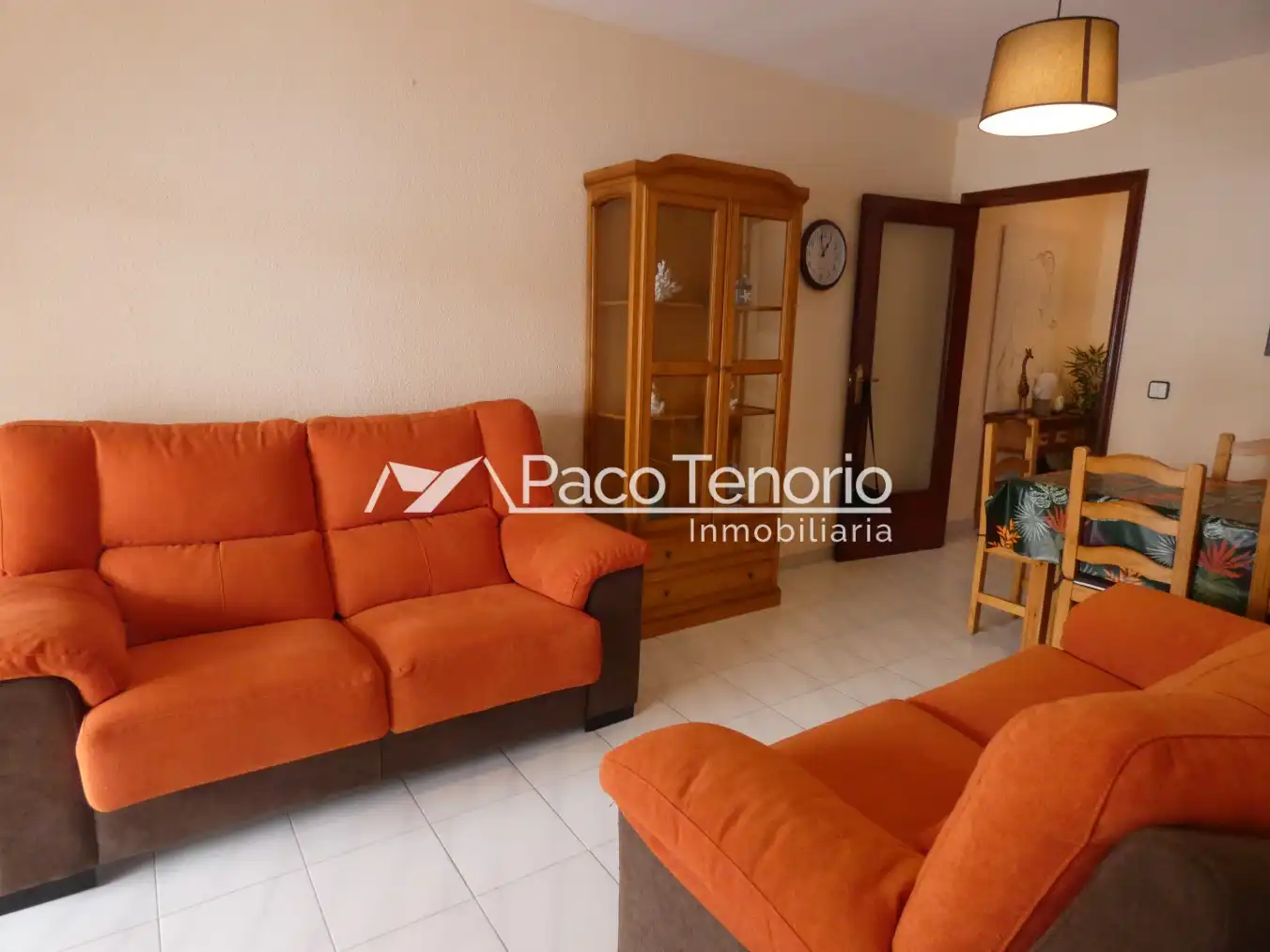 Sala de estar de Piso en venta en La Antilla con Terraza, Amueblado y Horno