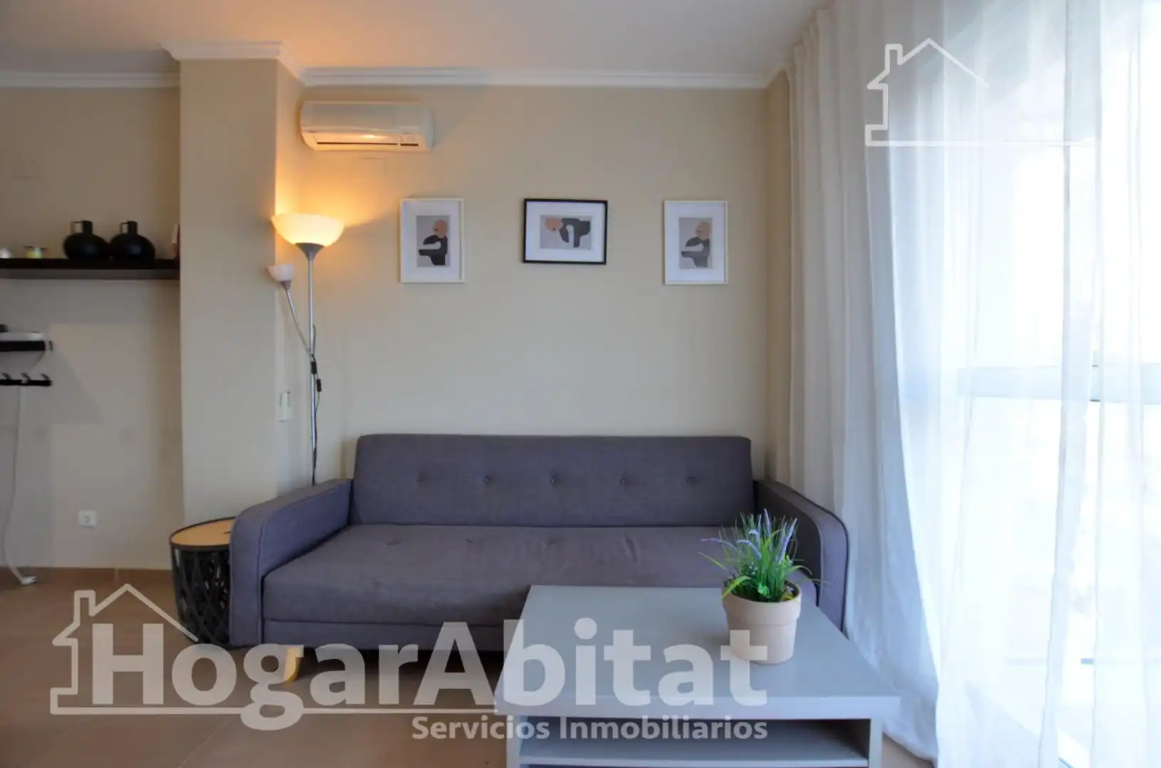 Bedroom of Flat for sale in Daimús  with Air Conditioner, Terrace and Balcony
