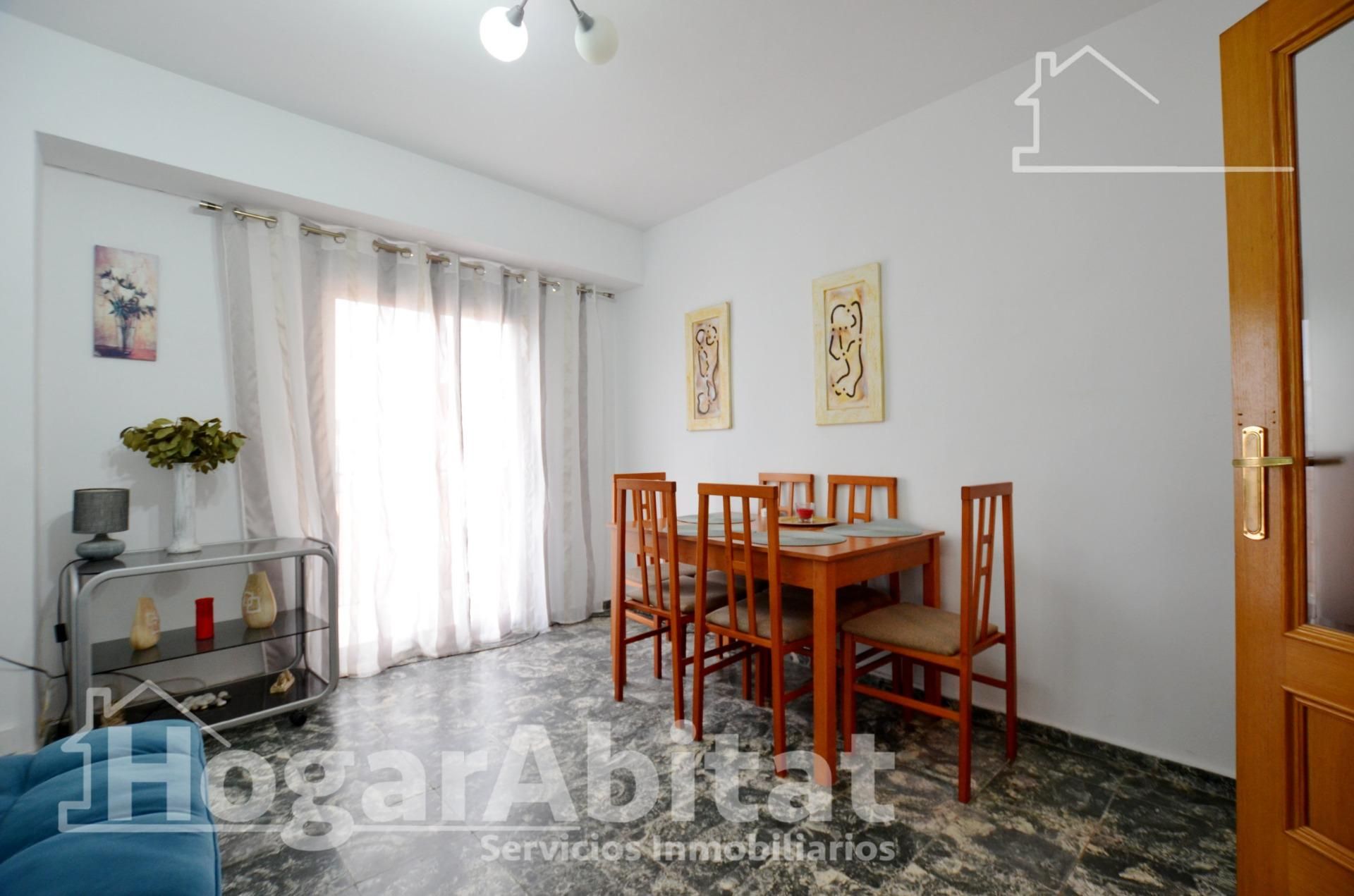 Menjador de Pis en venda en Cullera amb Balcó