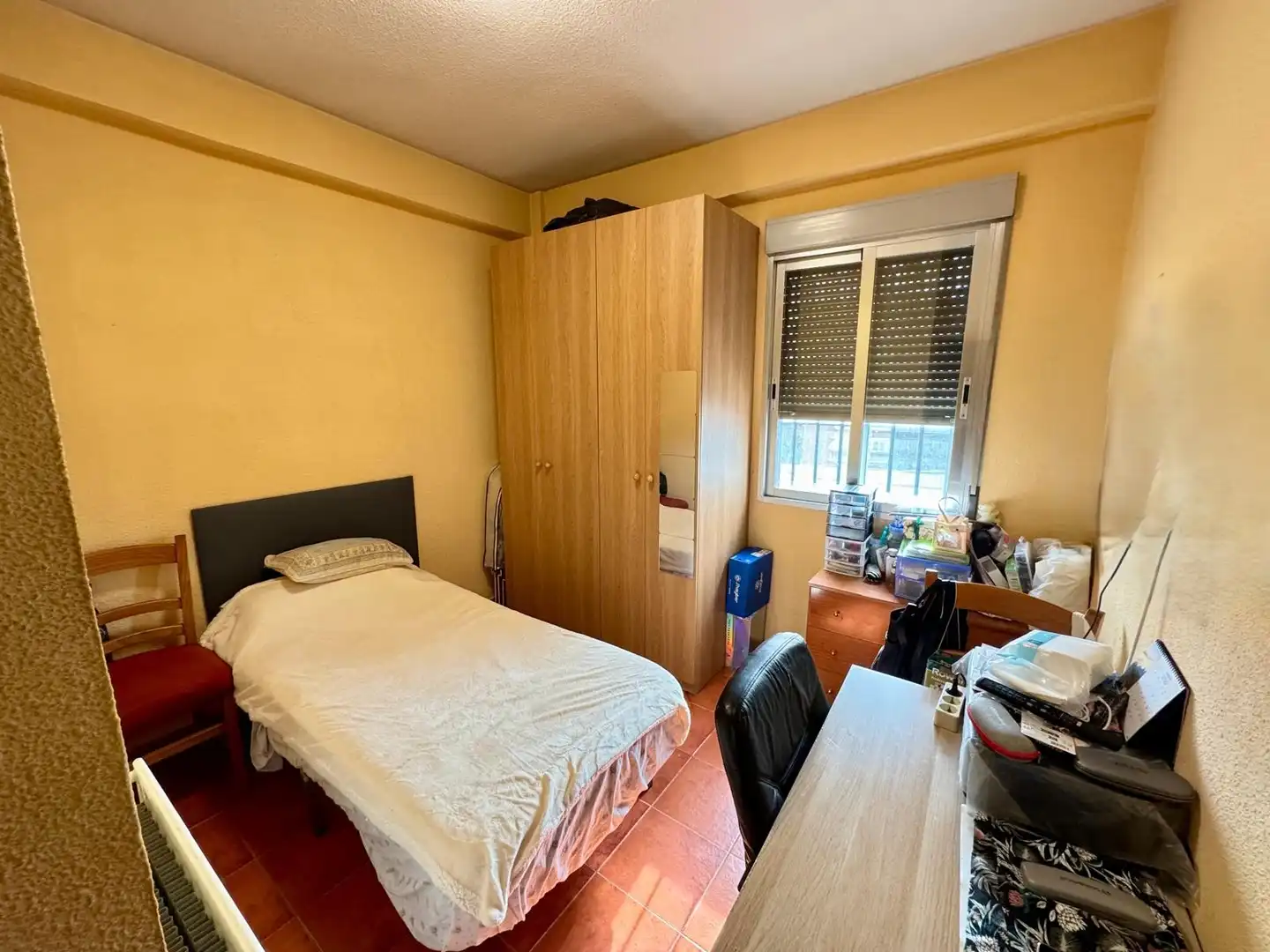 Bedroom of Flat for sale in Madrid  with Air Conditioner, Heating and Terrace