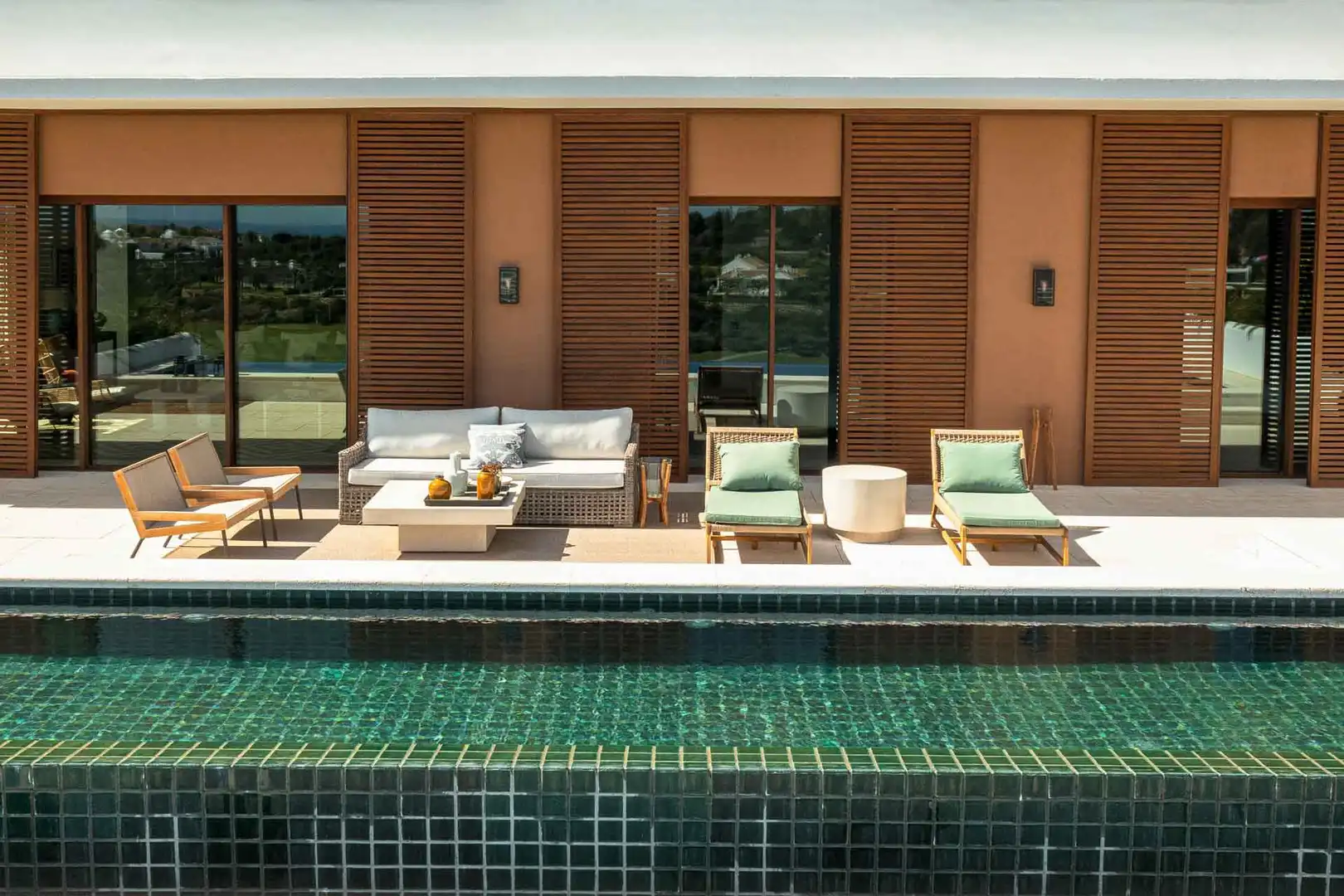 Terraza de Casa o chalet en venta en Casares con Aire acondicionado, Jardín privado y Terraza