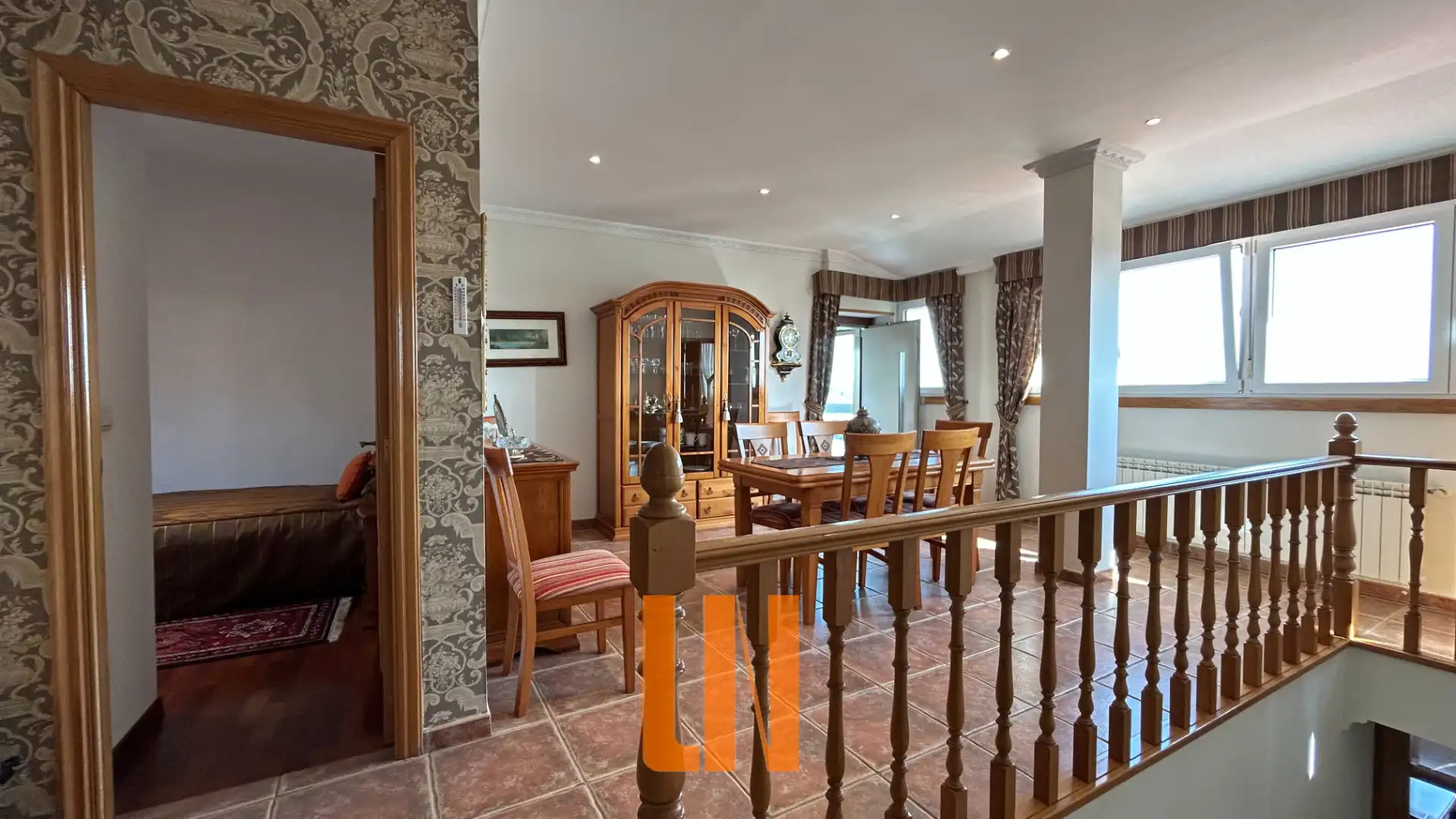 Dining room of Houses for sale in Culleredo  with Heating, Private garden and Parquet flooring
